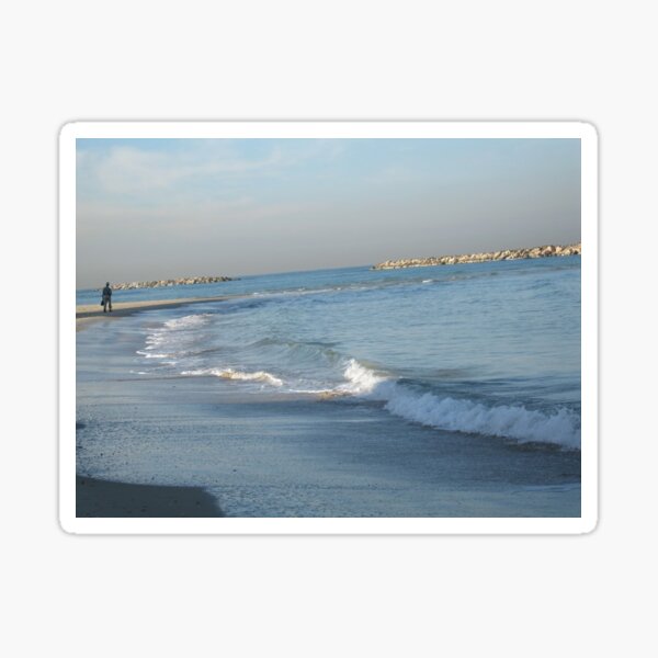 #water, #beach, #sea, #surf, #sunset, #sand, #landscape, #storm, #seascape, #wave, #sky, #foam, #outdoors Sticker