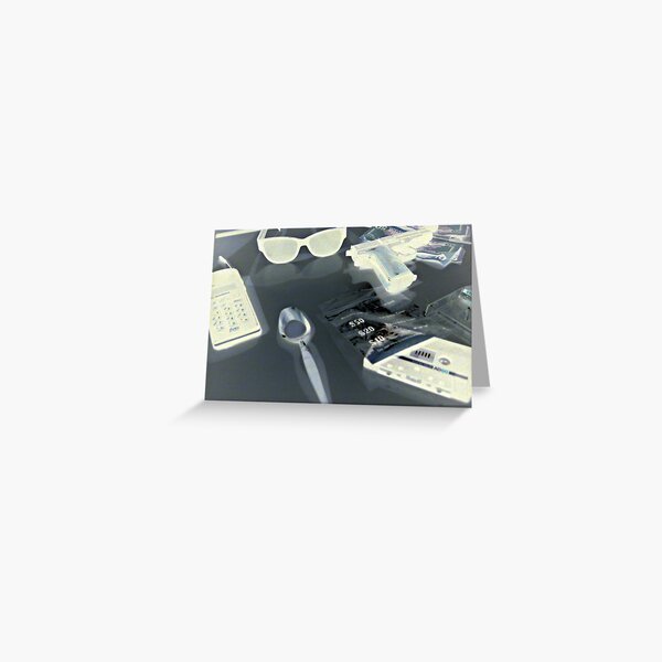 1990's a gangster tale pt.2 Greeting Card