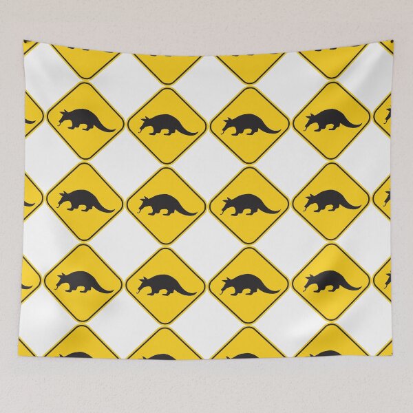Item preview, Anteater crossing/caution road sign! designed and sold by ArtBart.