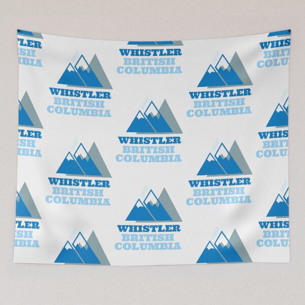 Item preview, Love Whistler, B.C. Mountains- Blue designed and sold by crickmonster.