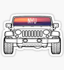 Pegatina NYU