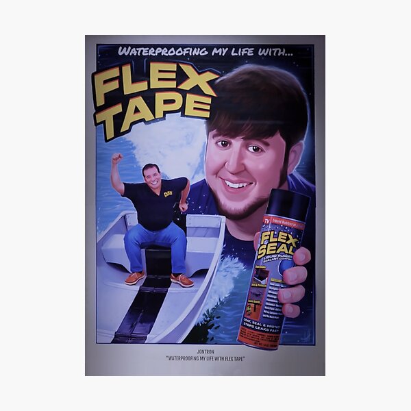 JonTron Flex Tape Movie Poster Photographic Print