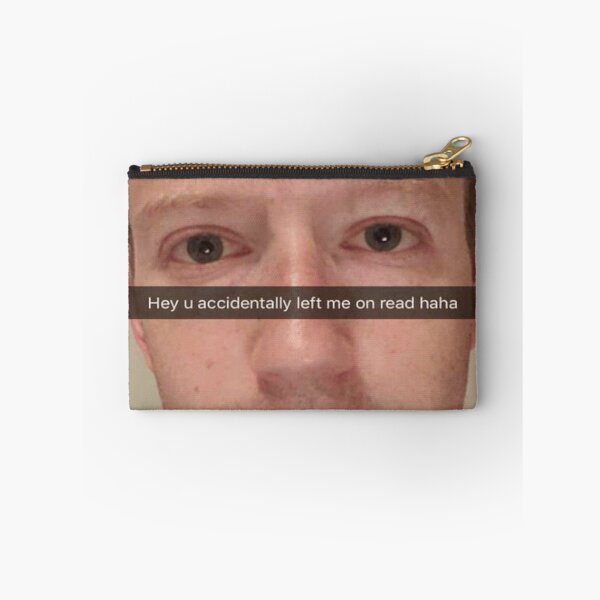 Item preview, Mark Zuckerberg Snapchat Meme designed and sold by KiyomiShop.