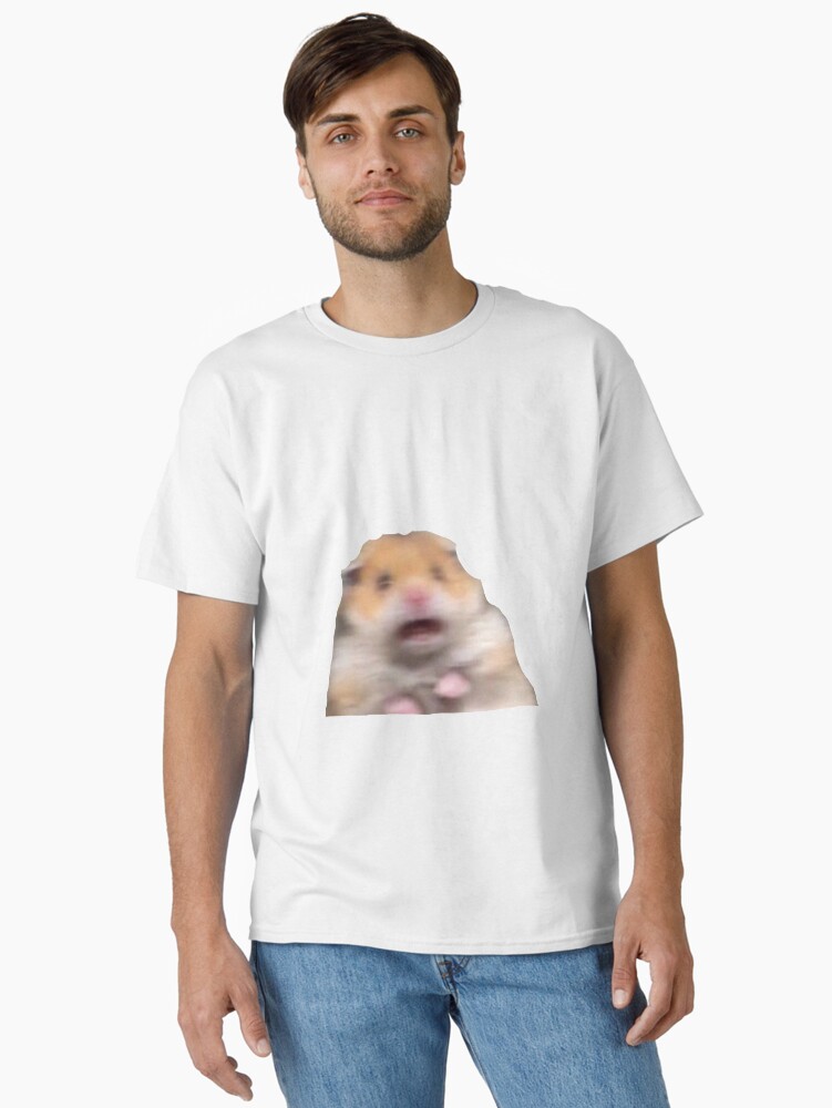Thumbnail 1 of 7, Classic T-Shirt, hamster meme designed and sold by dtscott19.