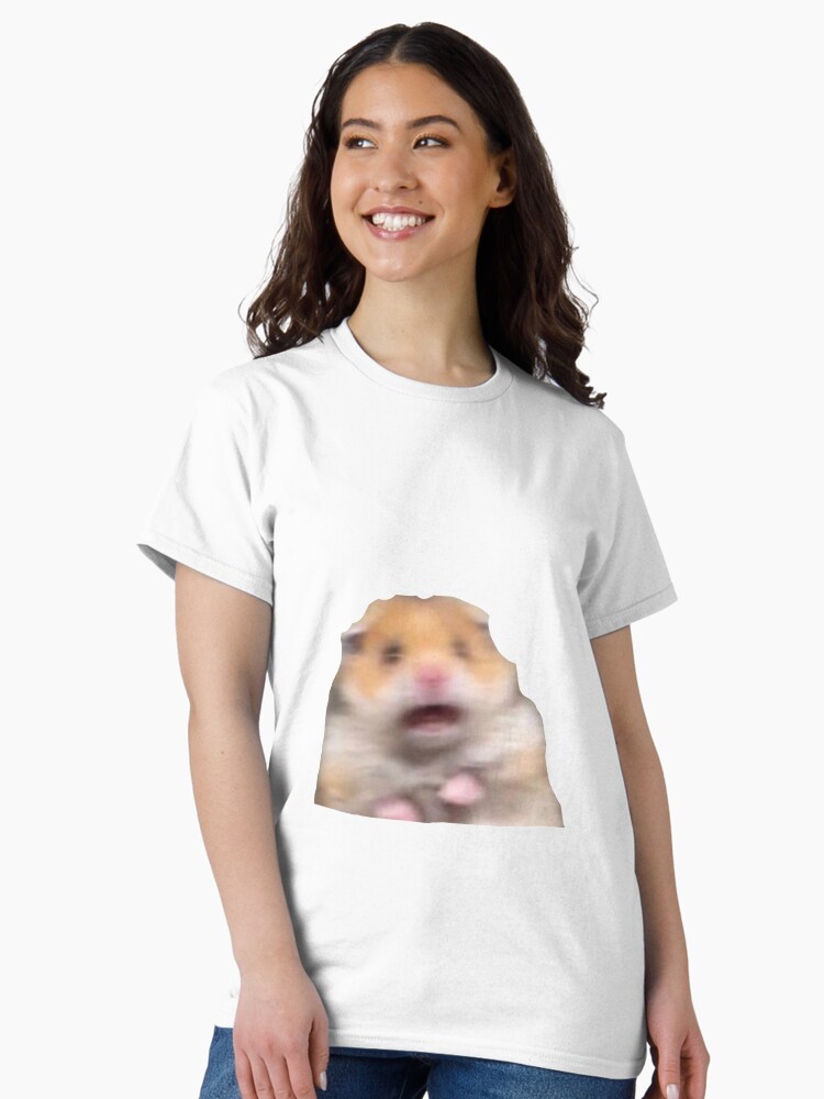 Thumbnail 2 of 7, Classic T-Shirt, hamster meme designed and sold by dtscott19.