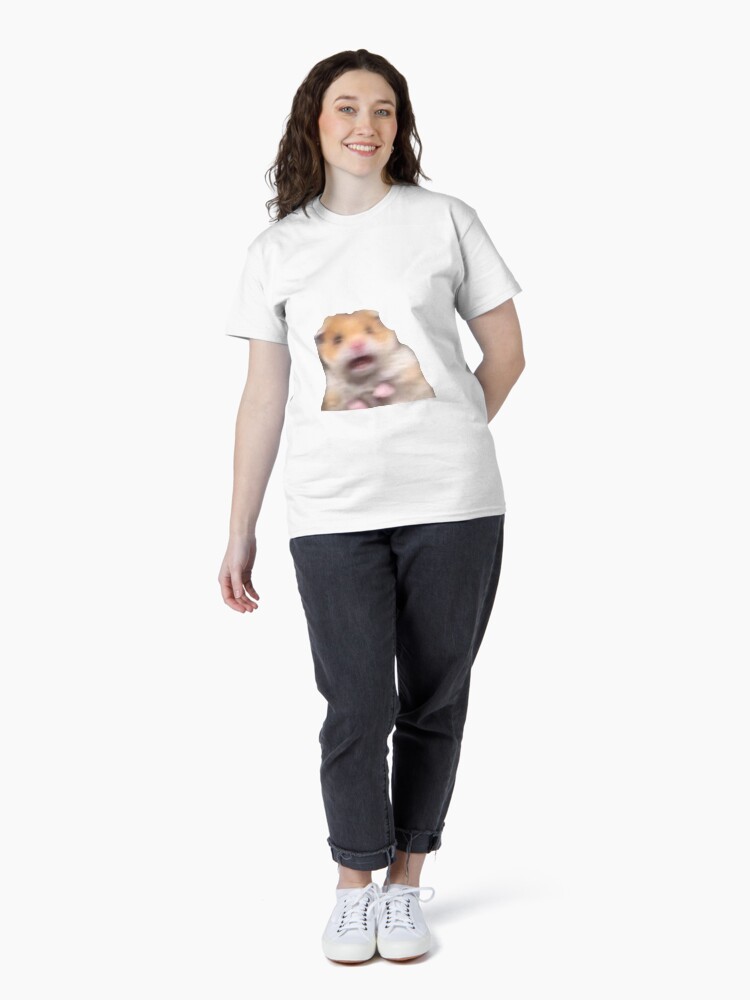 Thumbnail 4 of 7, Classic T-Shirt, hamster meme designed and sold by dtscott19.