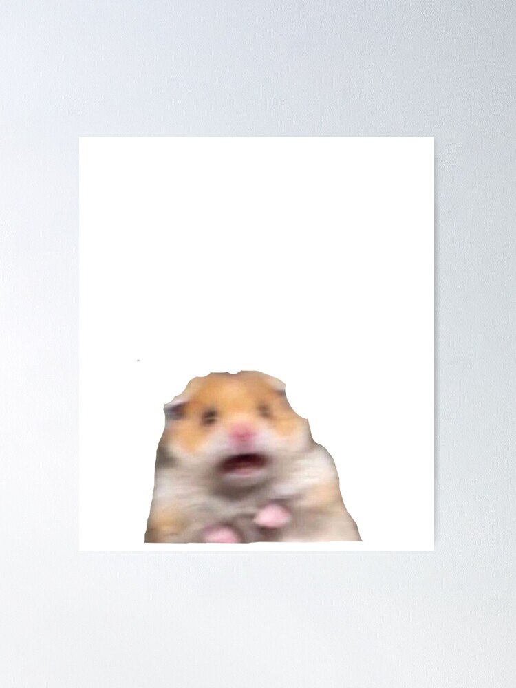Thumbnail 2 of 3, Poster, hamster meme designed and sold by dtscott19.