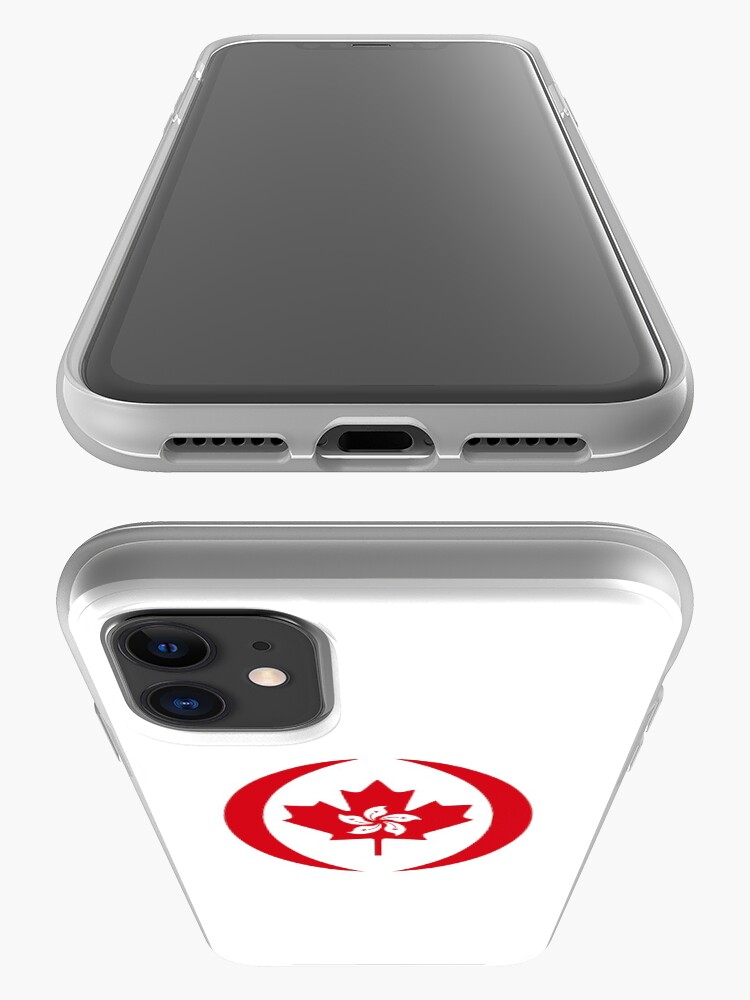 Alternate view of Hong Konger Canadian Multinational Patriot Flag Series iPhone Case & Cover