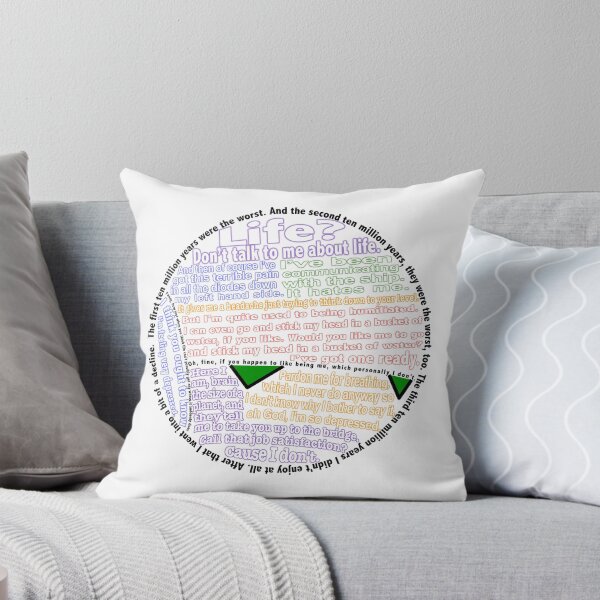 Item preview, Hitchhiker's Guide Marvin Quotes designed and sold by zenjamin.