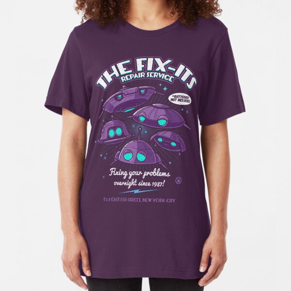 The Fix-Its Repair Service Slim Fit T-Shirt