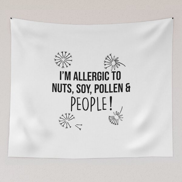 Item preview, Alleric to people introvert anti-social  designed and sold by alltheprints.