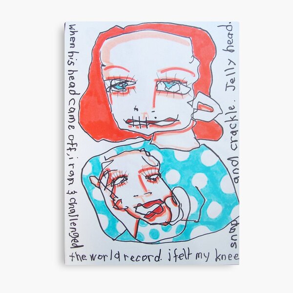 JellyHead Metal Print