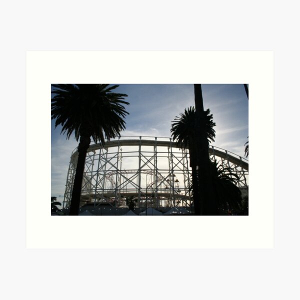 Luna Park Melbourne Victoria Australia Art Print