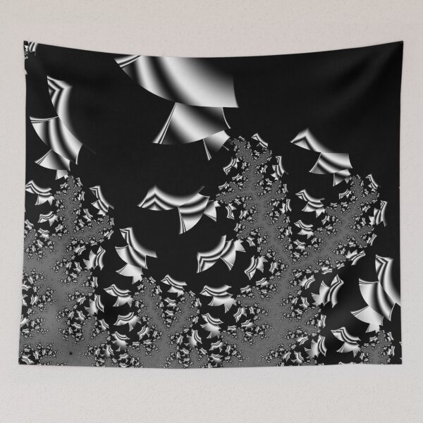 Item preview, Monochrome Mandelbrot  2018-12-29-032 designed and sold by Rupert Russell.