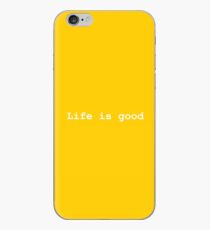 Das leben ist gut iPhone-Hülle & Cover