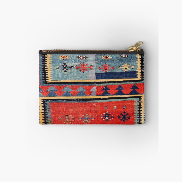 Item preview, Sivas  Antique Cappadocian Turkish Kilim Print designed and sold by Vicky Brago-Mitchell®.