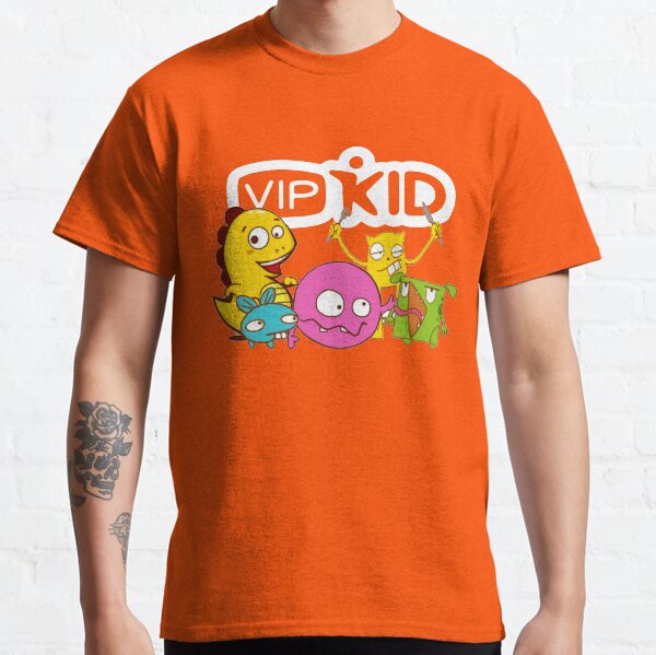 VIPKID Teacher Shirt with Dino and Monster Mascots Classic T-Shirt