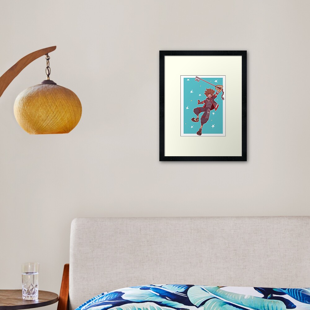 Vista previa del artículo con la obra «Lámina enmarcada», diseñado y vendido por DaPandaBanda.