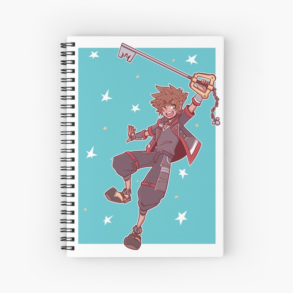 Vista previa del artículo con la obra «Cuaderno de espiral», diseñado y vendido por DaPandaBanda.