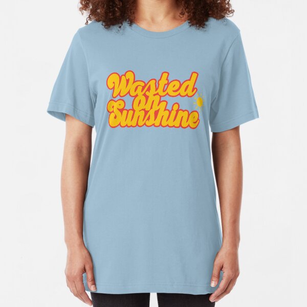 Wasted On Sunshine Slim Fit T-Shirt