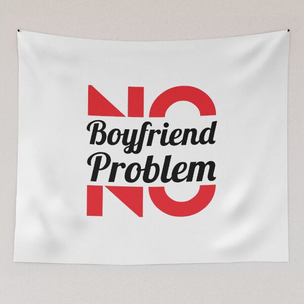 Item preview, No Girlfriend, No Problem – Single woman designed and sold by alltheprints.