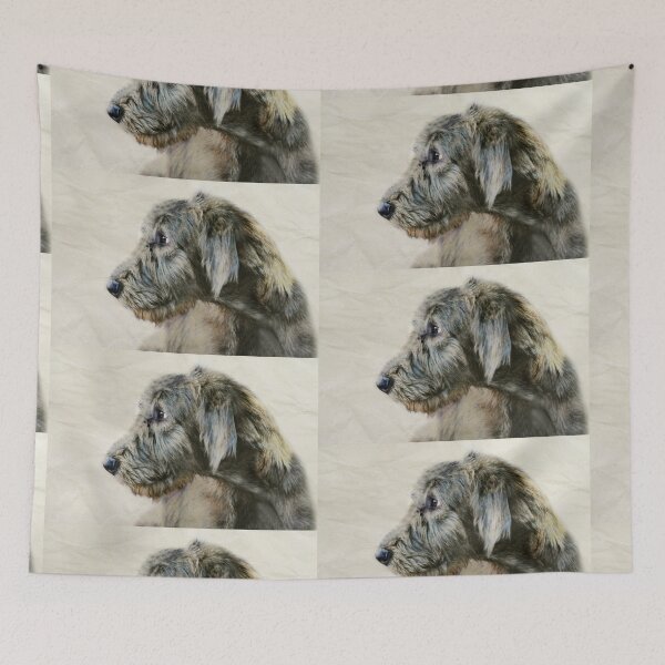 Aperçu de l'œuvre Wolfhound Pup # 4 créée et vendue par Laurie Minor.