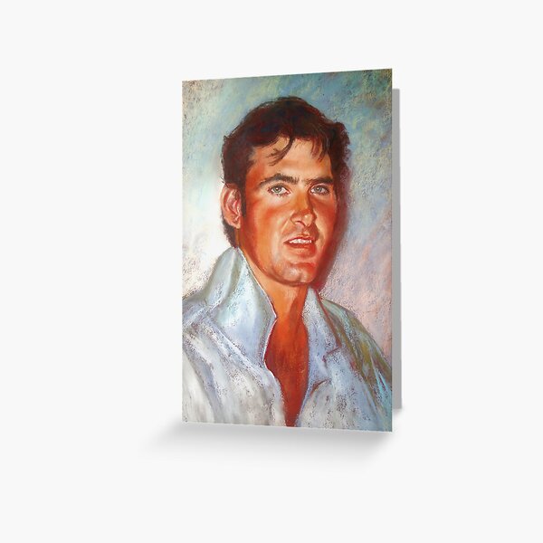 Portrait of James Greeting Card
