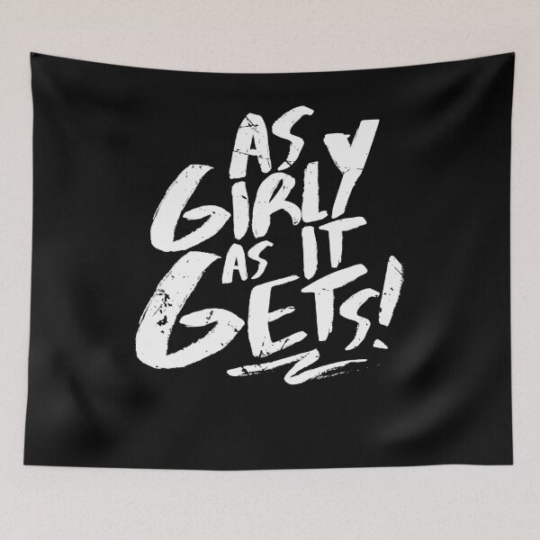Item preview, As Girly As It Gets (v1) designed and sold by BlueRockDesigns.
