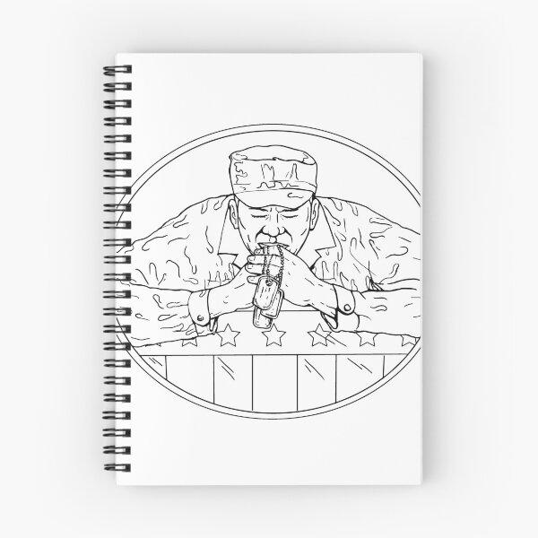 Item preview,  African American Soldier Praying Drawing designed and sold by patrimonio.