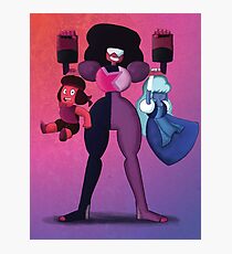 Garnet and the crystal moms Photographic Print