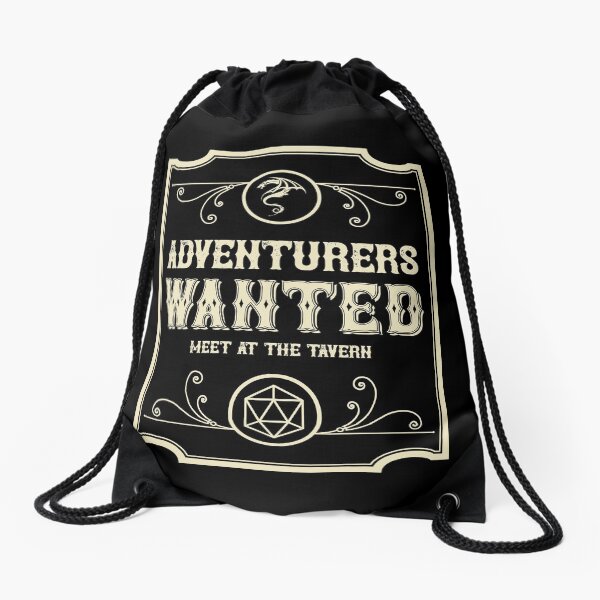 Item preview, Adventurers Wanted Meet at the Tavern Retro designed and sold by pixeptional.