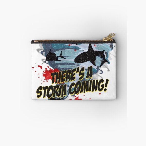 Item preview, Shark Tornado - Shark Cult Movie - Shark Attack - Shark Tornado Horror Movie Parody - Storm's Coming! designed and sold by traciv.
