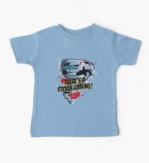 Shark Tornado - Shark Cult Movie - Shark Attack - Shark Tornado Horror Movie Parody - Storm's Coming! Baby Tee