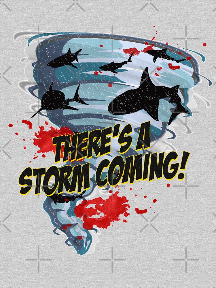 Shark Tornado - Shark Cult Movie - Shark Attack - Shark Tornado Horror Movie Parody - Storm's Coming! by traciv