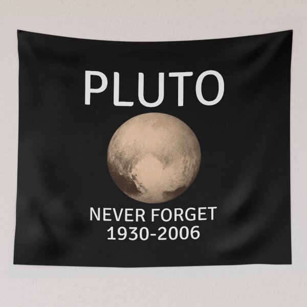 Item preview, Planet Pluto Never Forget designed and sold by designeclipse.
