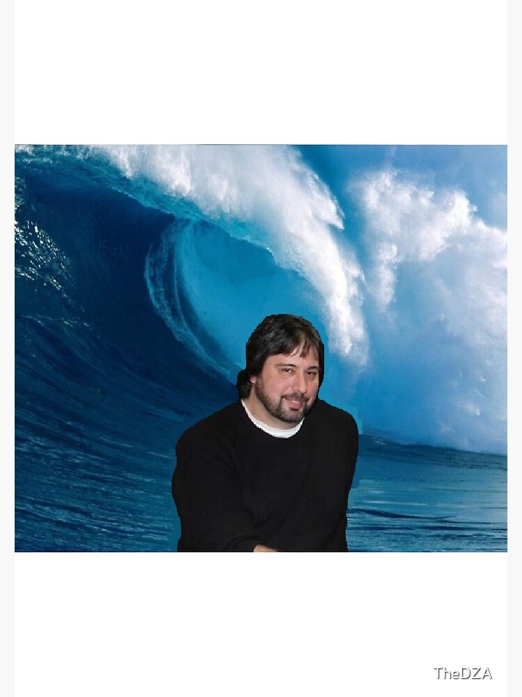 "Big Wave Dave" Spiral Notebook by TheDZA Redbubble