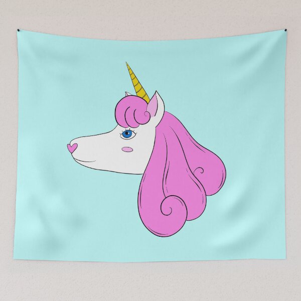 Item preview, Unicorn Head designed and sold by AriIllustrates.
