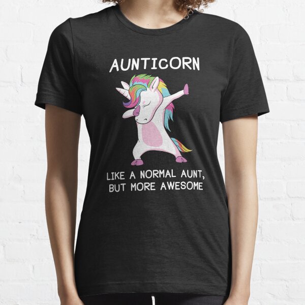 Aunticorn Unicorn Aunt Essential T-Shirt