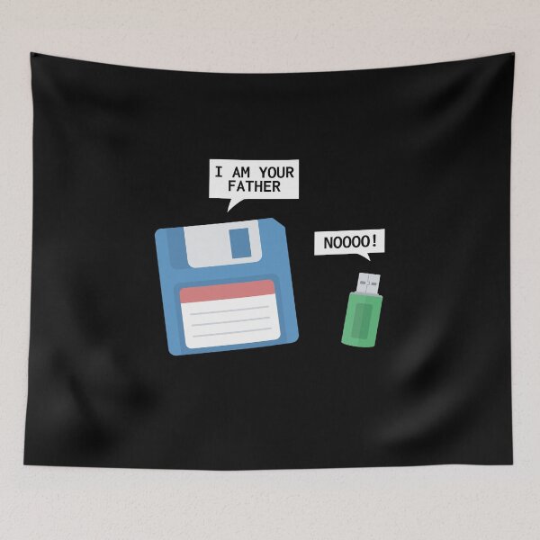Item preview, USB And Floppy Disk I Am Your Father designed and sold by designeclipse.