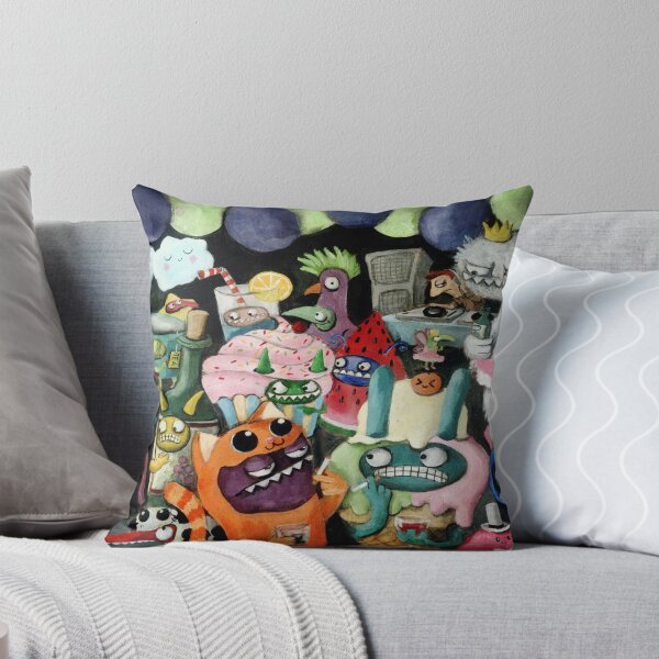 Item preview, Yeti and Monsters having a party! designed and sold by colonelle.