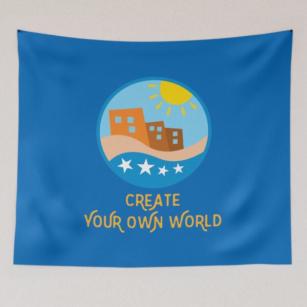 Item preview, CREATE YOUR OWN WORLD designed and sold by FUNGFING.