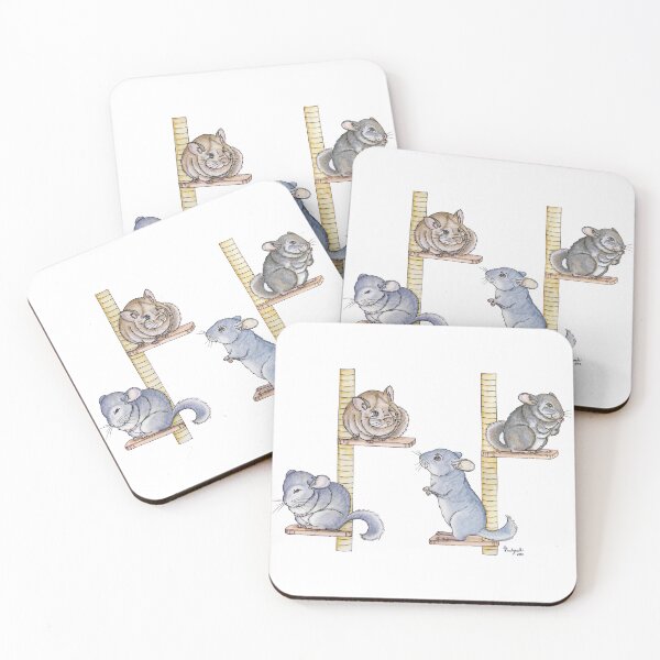 Item preview, Chinchilla Towers designed and sold by cupofcolour.