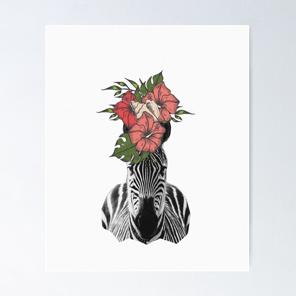 Item preview, Tropical Zebra designed and sold by Donna Carter.