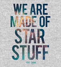 We Are Made of Star Stuff - Carl Sagan Quote Kids Pullover Hoodie