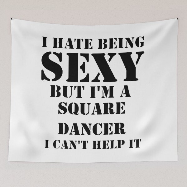 Item preview, SD Sexy BLK designed and sold by Square Dancing Gifts & Merchandise.