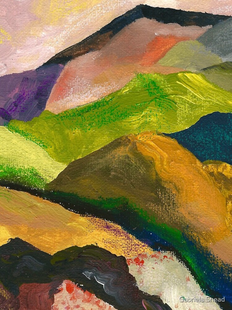 Thumbnail 5 of 5, iPhone Case, Abstract Mountains designed and sold by creativxly.