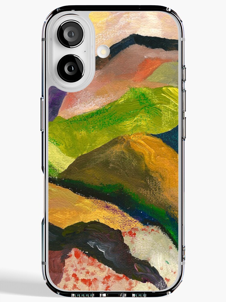 Thumbnail 1 of 5, iPhone Case, Abstract Mountains designed and sold by creativxly.