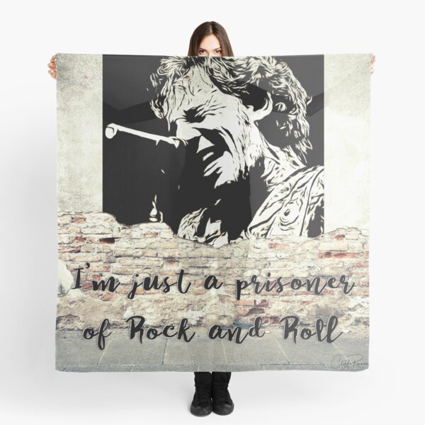 Banksy, Springsteen Tribute. Just A Prisoner Of Rock and Roll. WallsOfFameAust Scarf