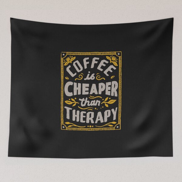 Item preview, Cheaper Than Therapy designed and sold by skitchism.