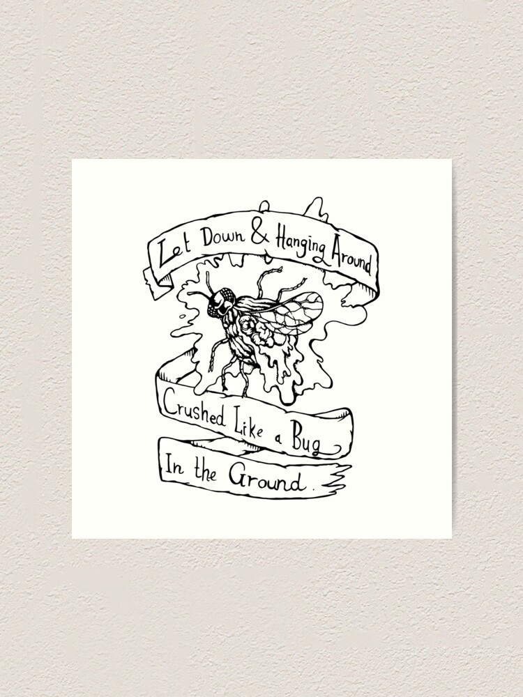 Lamina Artistica Radiohead Let Down Letras De Canciones